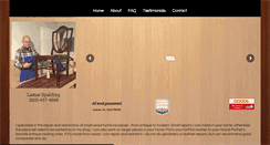 Desktop Screenshot of lamarsfurniturerepair.com